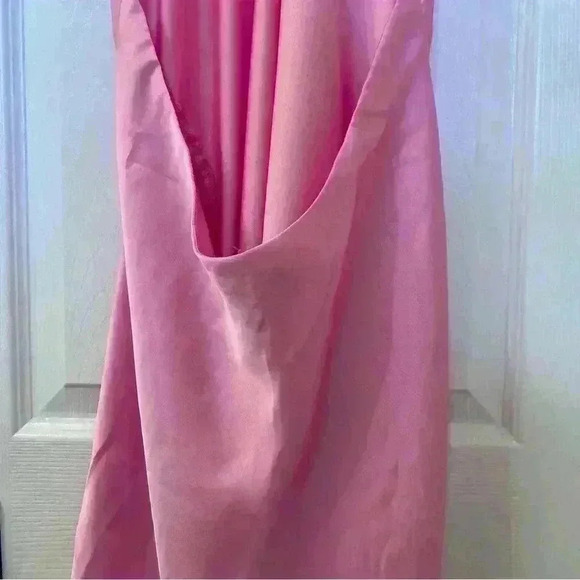 Show Me Your Mumu Jasmine Halter Mini In Pink Size M - Picture 11 of 13